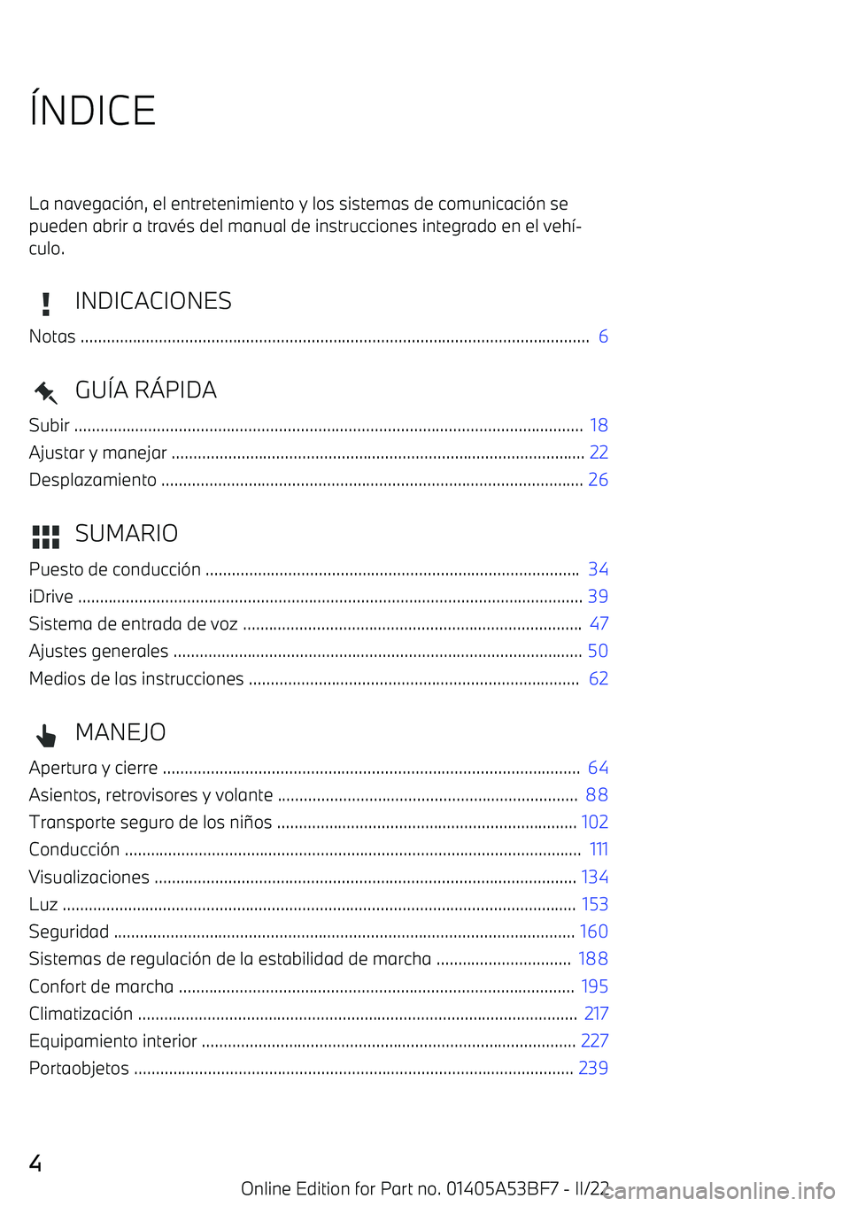 BMW X1 2022  Manuales de Empleo (in Spanish) 