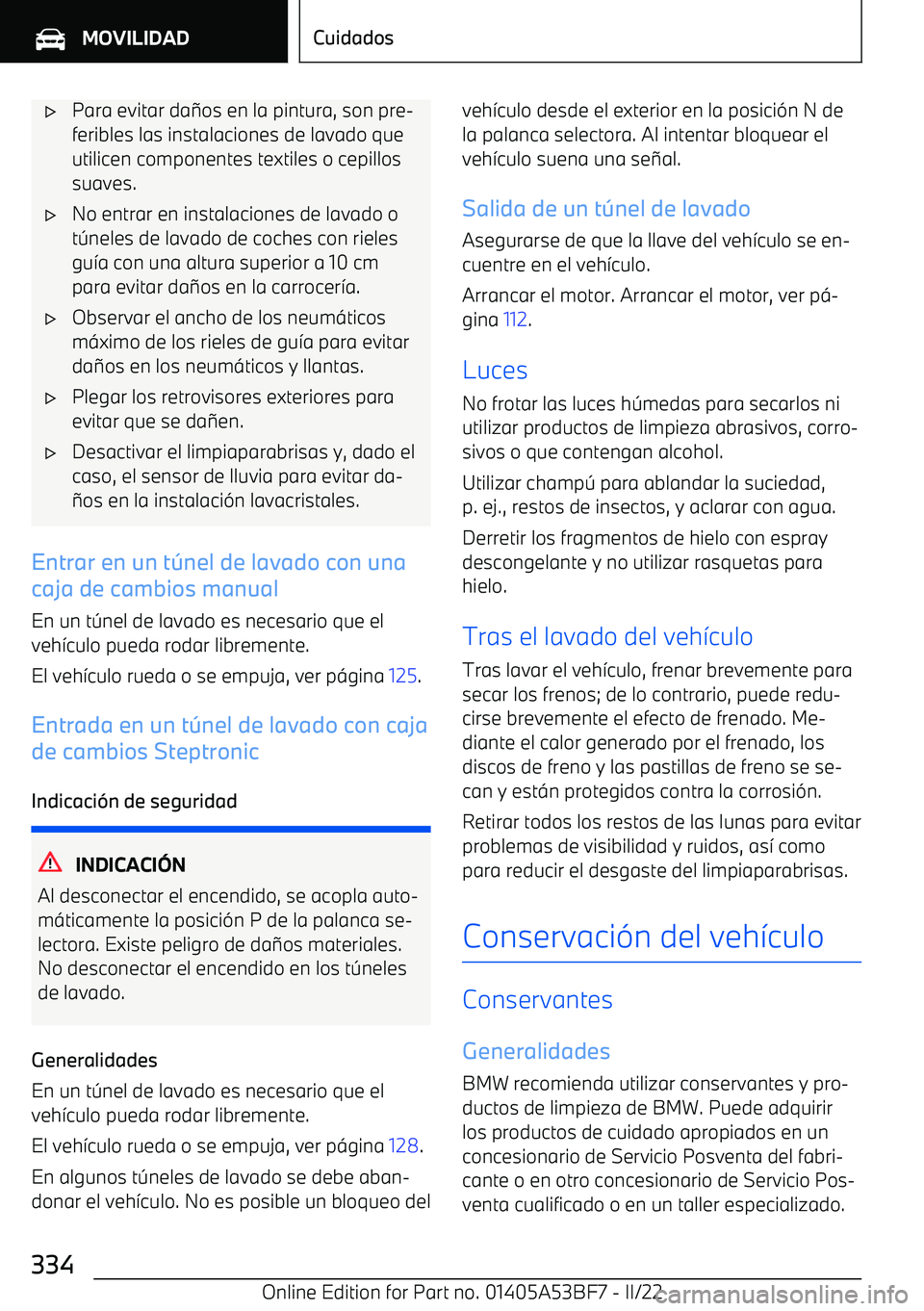 BMW X1 2022 Manuales de Empleo (in Spanish) BMW X1 2022 Manuales de Empleo (in Spanish)
