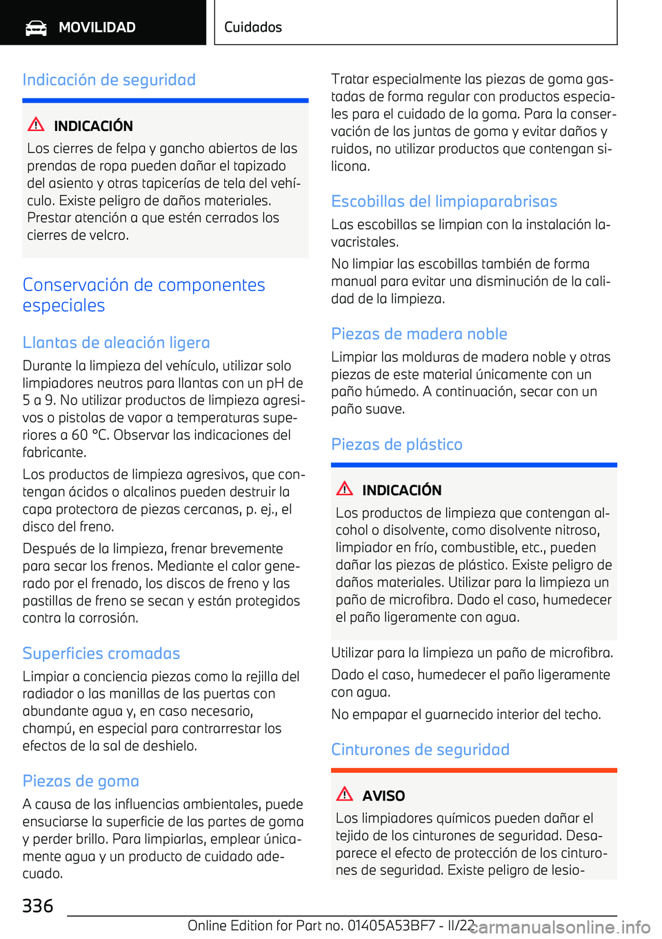 BMW X1 2022 Manuales de Empleo (in Spanish) Indicaci BMW X1 2022 Manuales de Empleo (in Spanish) Indicaci