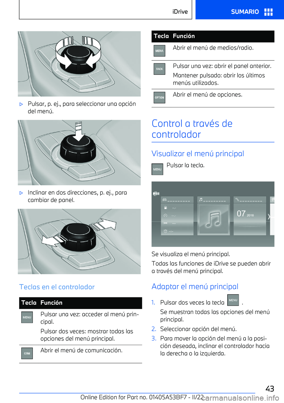 BMW X1 2022 Manuales de Empleo (in Spanish) BMW X1 2022 Manuales de Empleo (in Spanish)