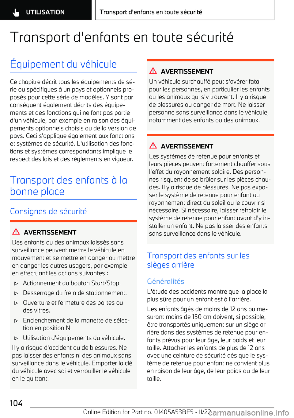 BMW X1 2022 Notices Demploi (in French) Transport d BMW X1 2022 Notices Demploi (in French) Transport d