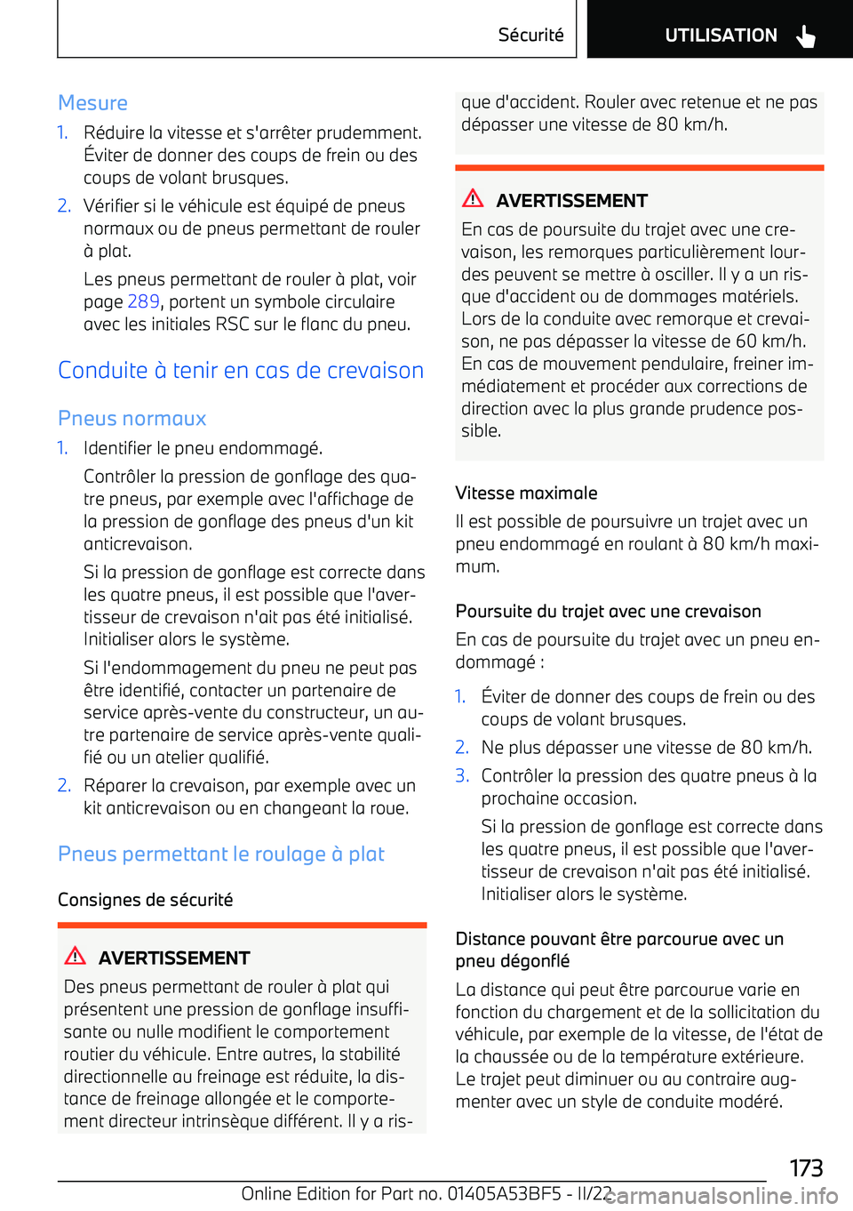 BMW X1 2022 Notices Demploi (in French) Mesure1.R BMW X1 2022 Notices Demploi (in French) Mesure1.R