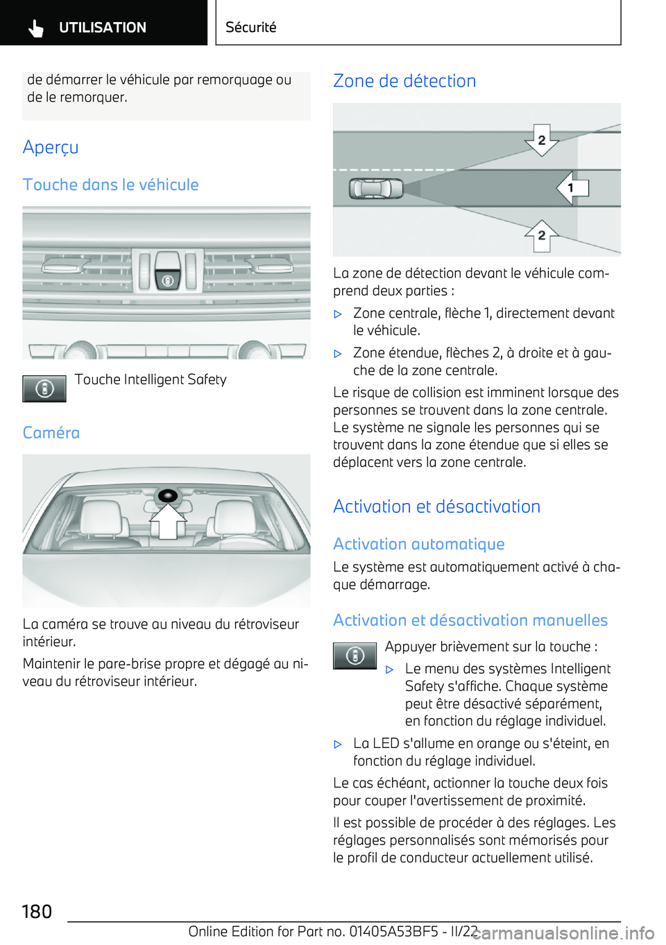 BMW X1 2022 Notices Demploi (in French) de d BMW X1 2022 Notices Demploi (in French) de d