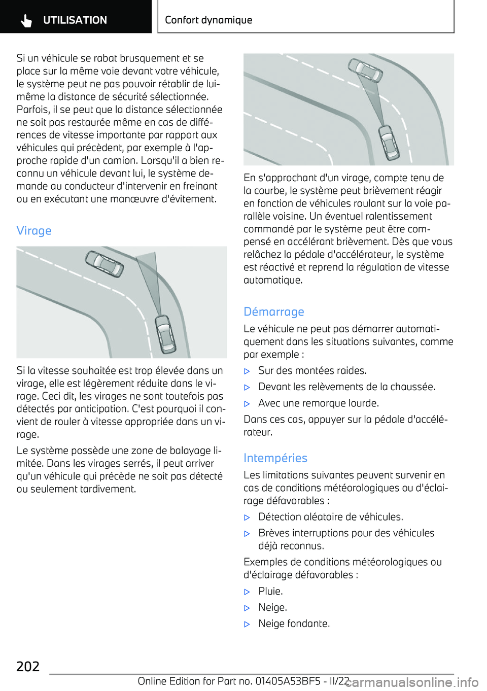 BMW X1 2022  Notices Demploi (in French) Si un v