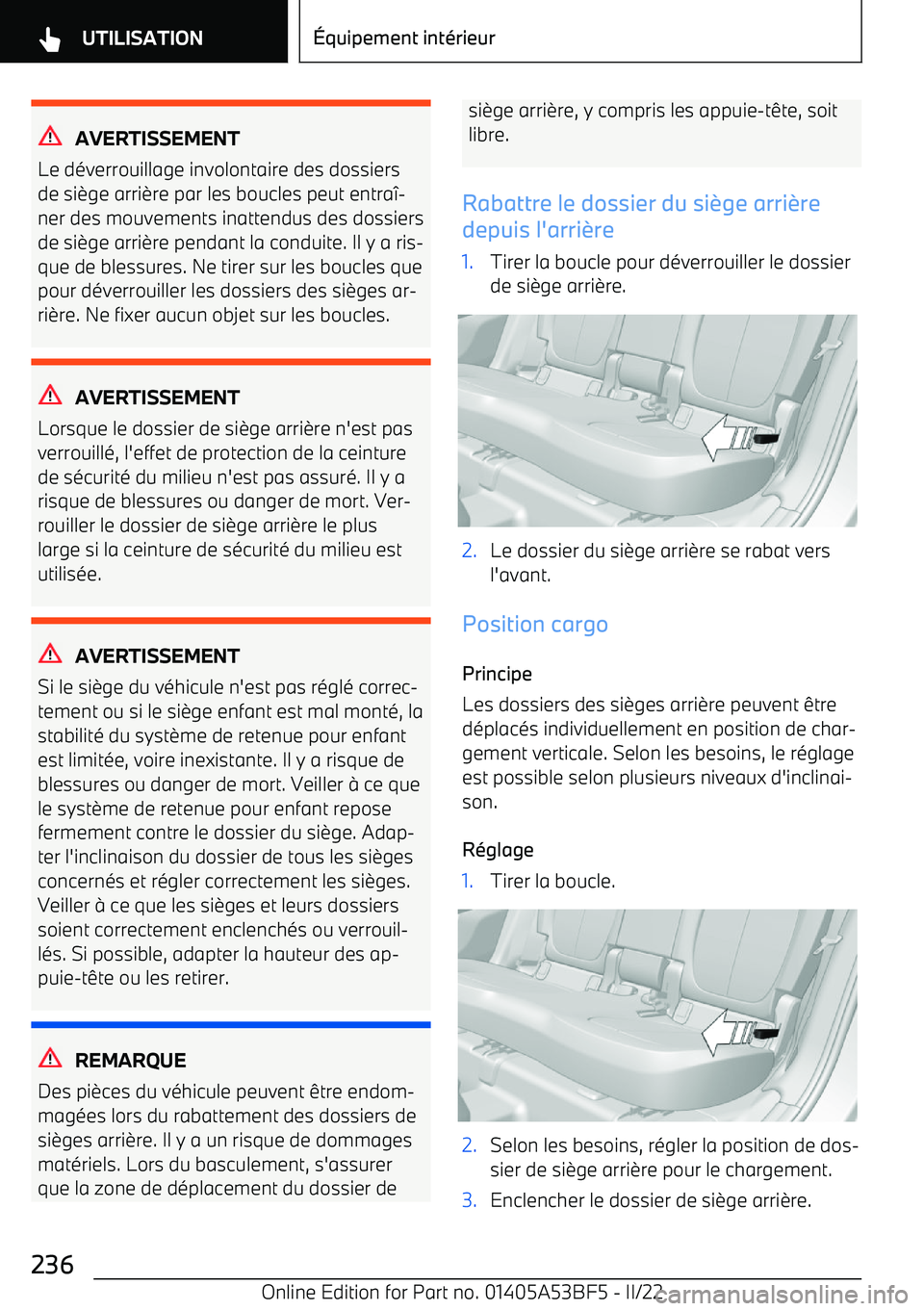 BMW X1 2022 Notices Demploi (in French) AVERTISSEMENT
Le d BMW X1 2022 Notices Demploi (in French) AVERTISSEMENT
Le d
