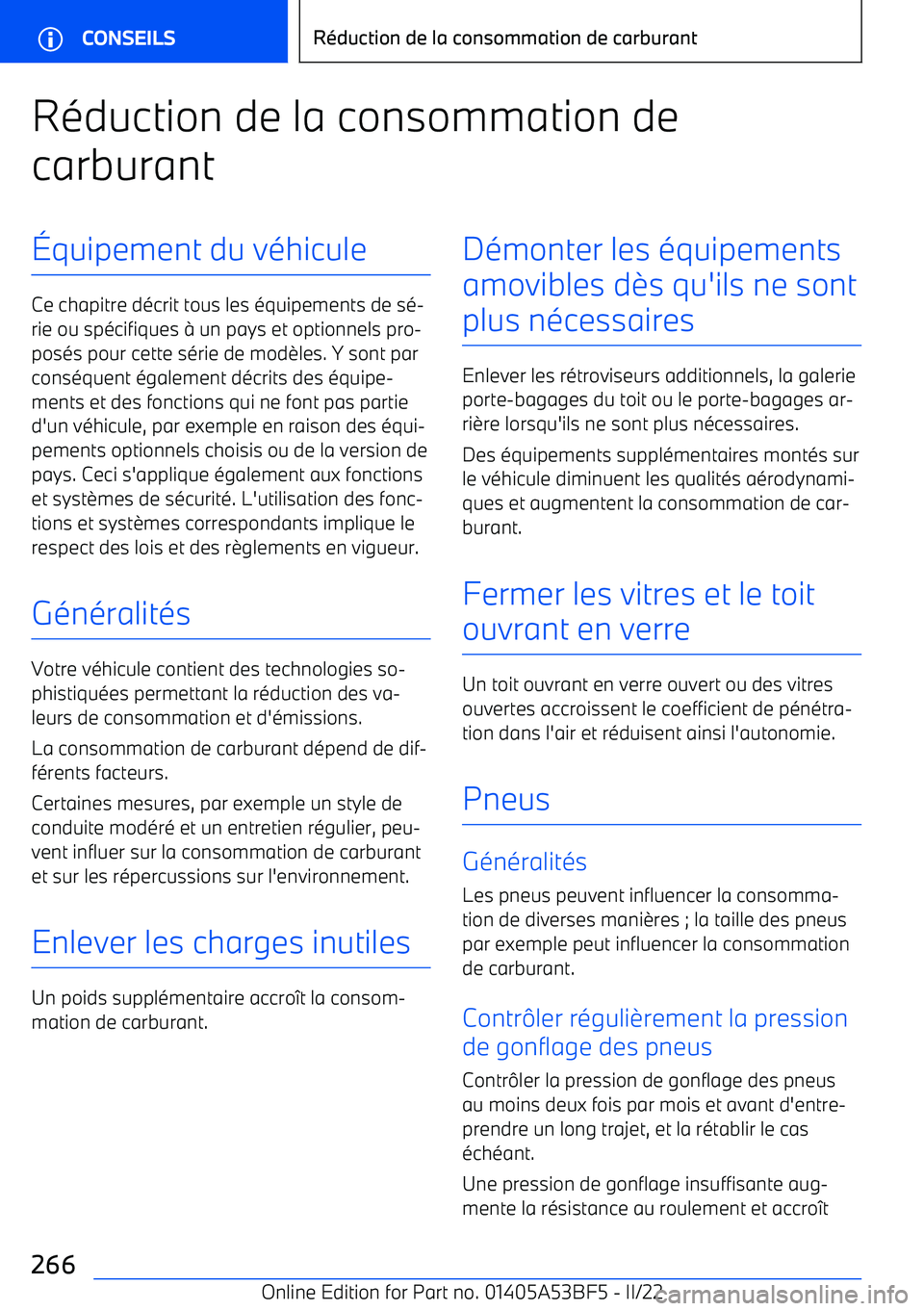 BMW X1 2022 Notices Demploi (in French) R BMW X1 2022 Notices Demploi (in French) R