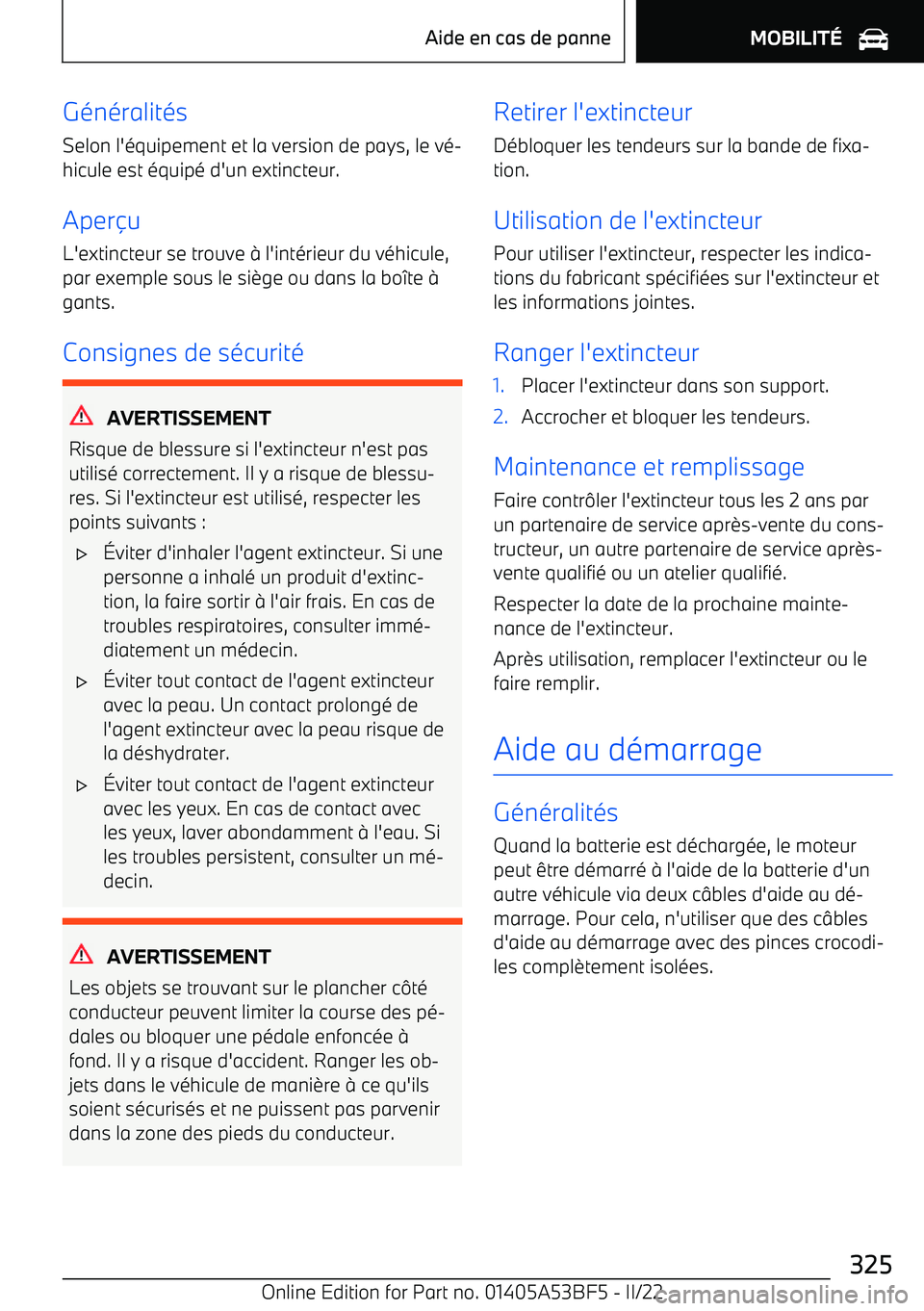BMW X1 2022 Notices Demploi (in French) G BMW X1 2022 Notices Demploi (in French) G