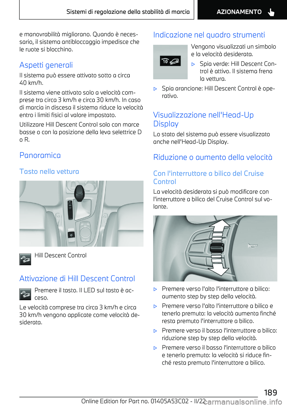 BMW X1 2022 Libretti Di Uso E manutenzione (in Italian) e manovrabilit BMW X1 2022 Libretti Di Uso E manutenzione (in Italian) e manovrabilit