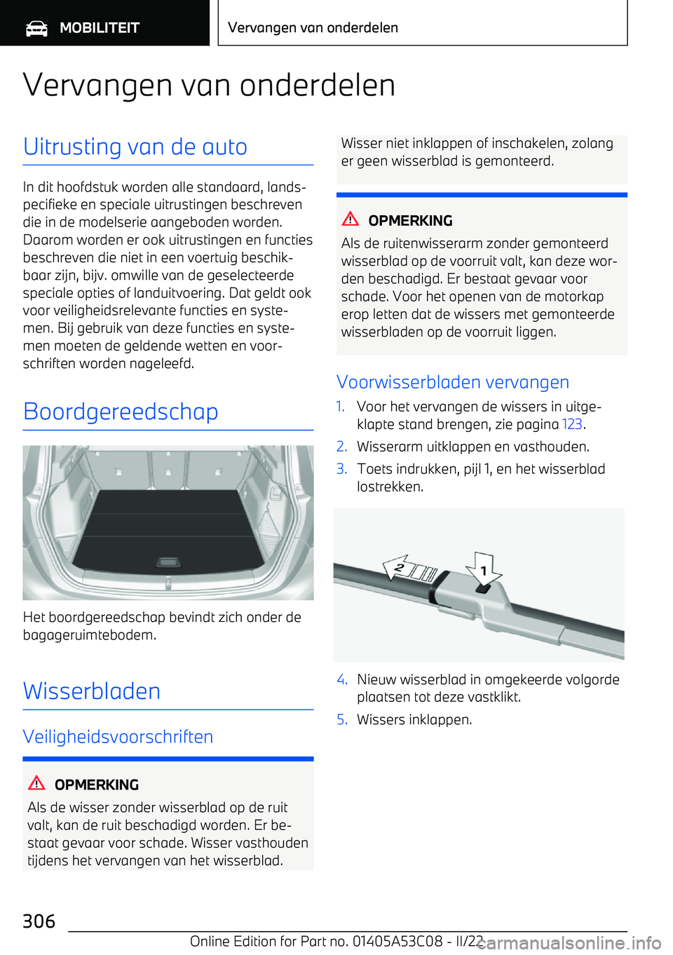 BMW X1 2022 Instructieboekjes (in Dutch) Vervangen van onderdelenUitrusting van de auto
In dit hoofdstuk worden alle standaard, lands BMW X1 2022 Instructieboekjes (in Dutch) Vervangen van onderdelenUitrusting van de auto
In dit hoofdstuk worden alle standaard, lands