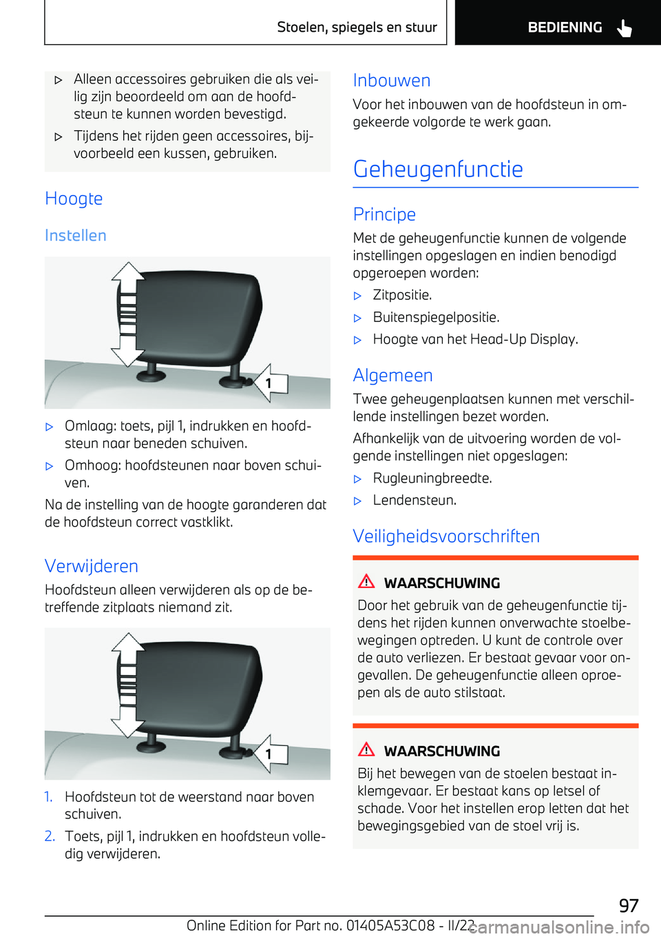 BMW X1 2022  Instructieboekjes (in Dutch) 