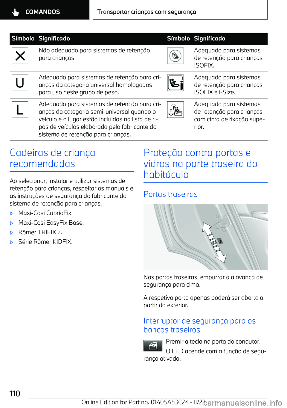 BMW X1 2022 Manual do condutor (in Portuguese) S BMW X1 2022 Manual do condutor (in Portuguese) S