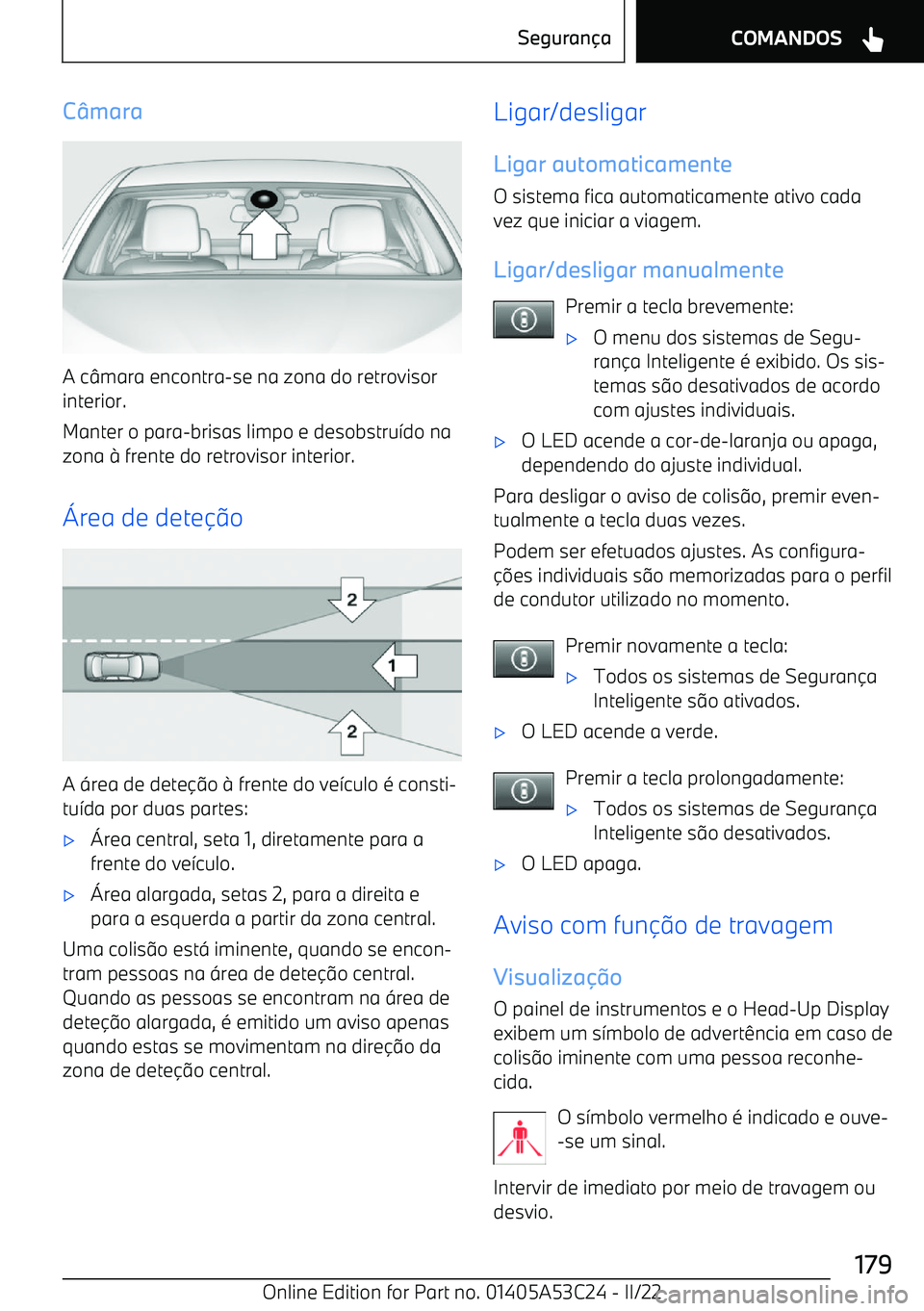BMW X1 2022  Manual do condutor (in Portuguese) C
