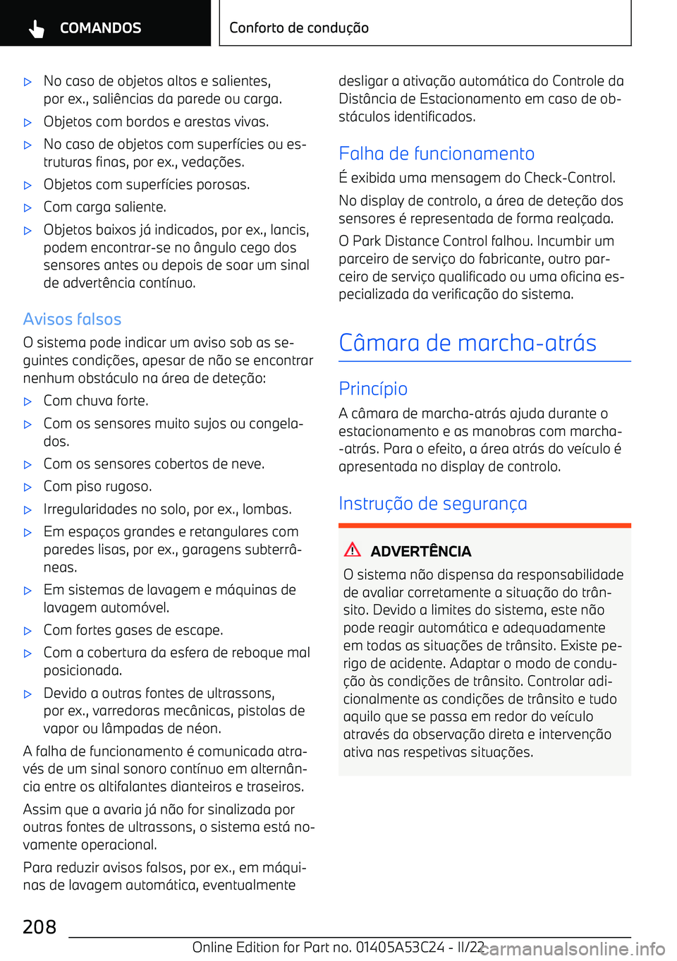 BMW X1 2022 Manual do condutor (in Portuguese) BMW X1 2022 Manual do condutor (in Portuguese)