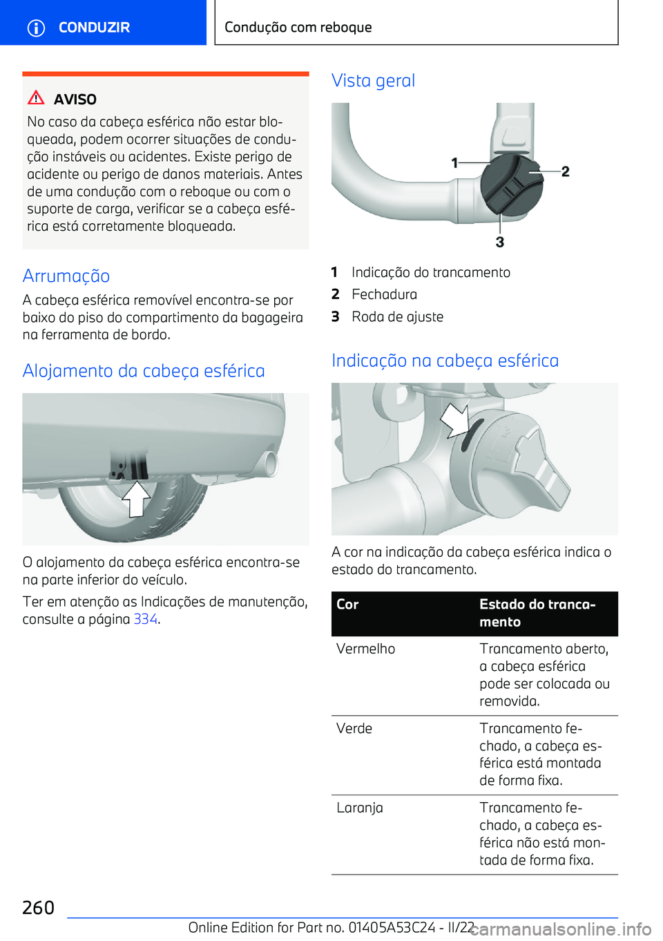 BMW X1 2022 Manual do condutor (in Portuguese) AVISO
No caso da cabe BMW X1 2022 Manual do condutor (in Portuguese) AVISO
No caso da cabe