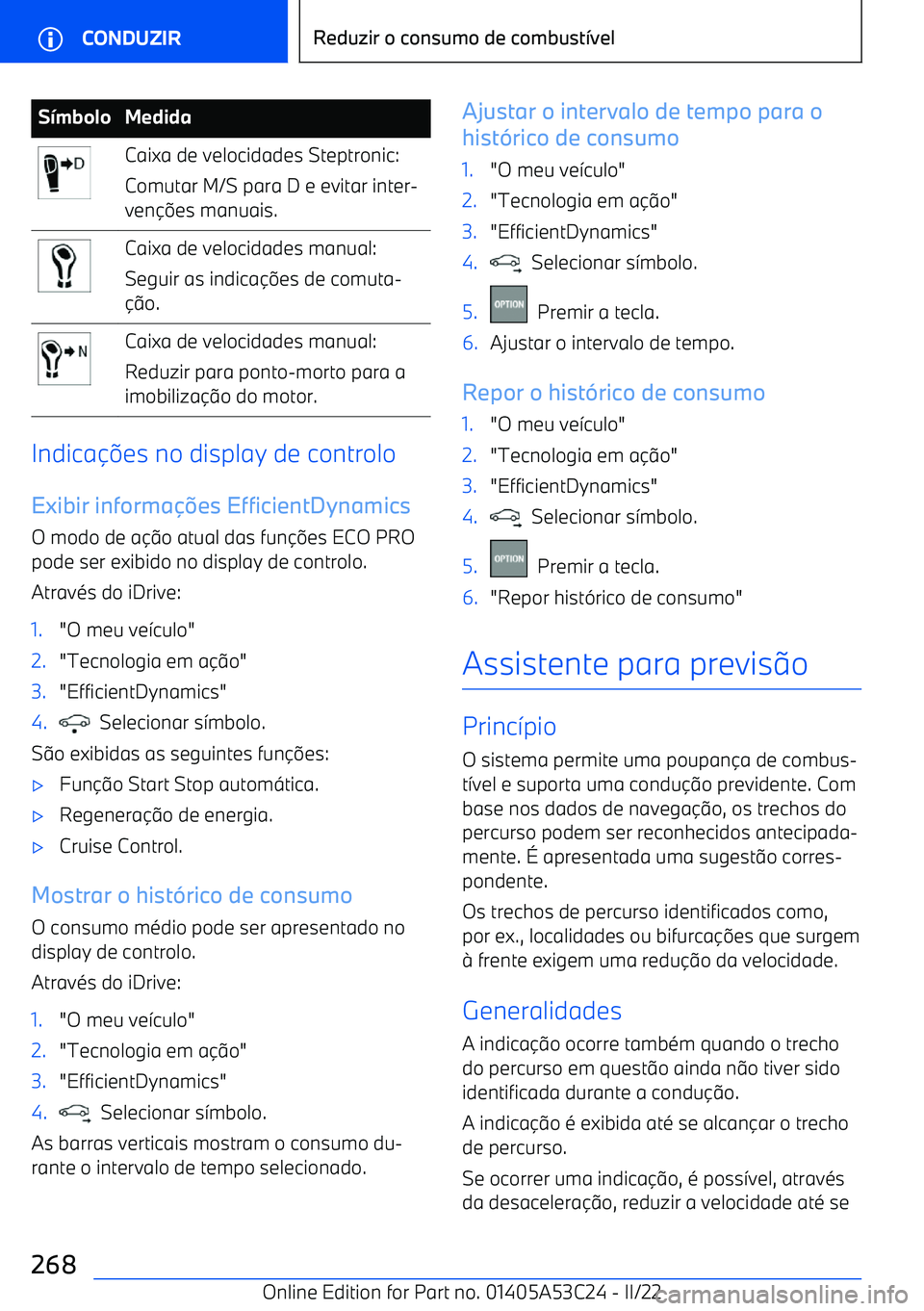 BMW X1 2022 Manual do condutor (in Portuguese) S BMW X1 2022 Manual do condutor (in Portuguese) S