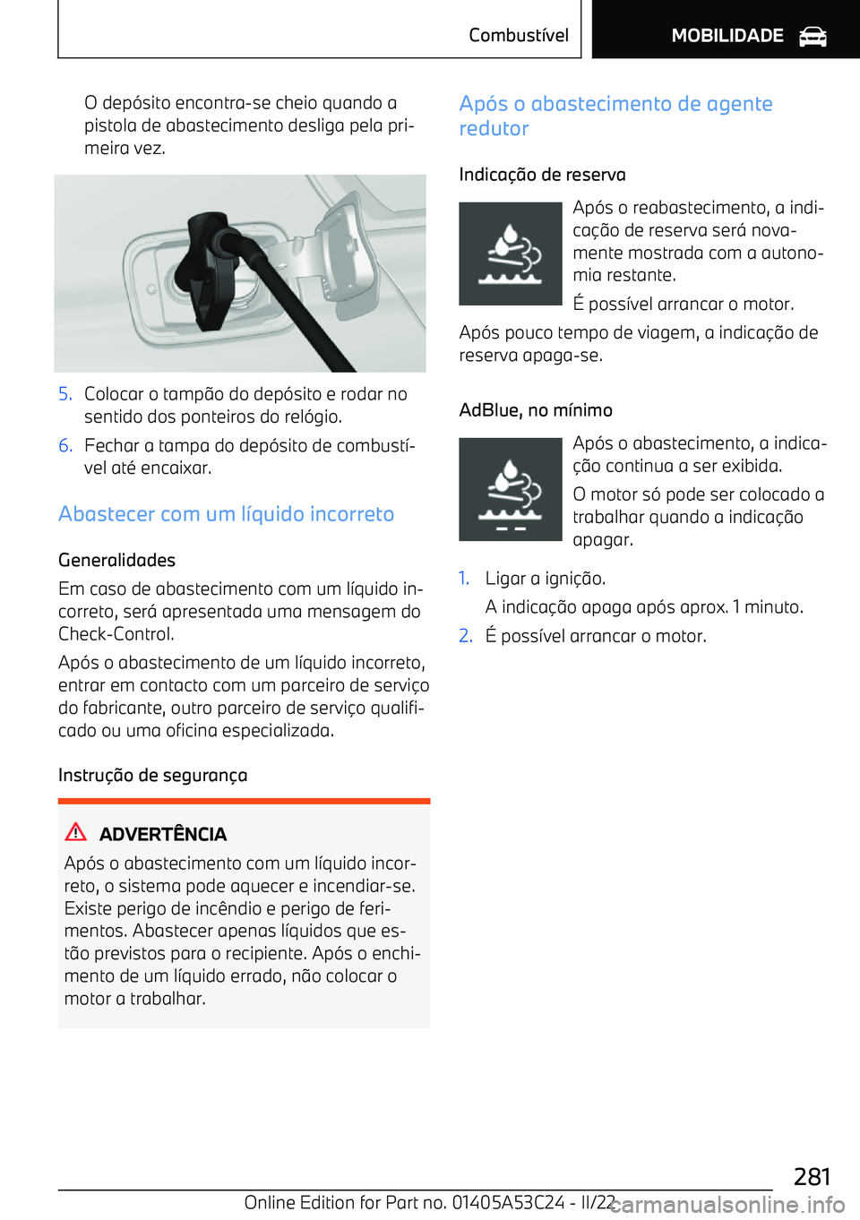 BMW X1 2022  Manual do condutor (in Portuguese) O dep