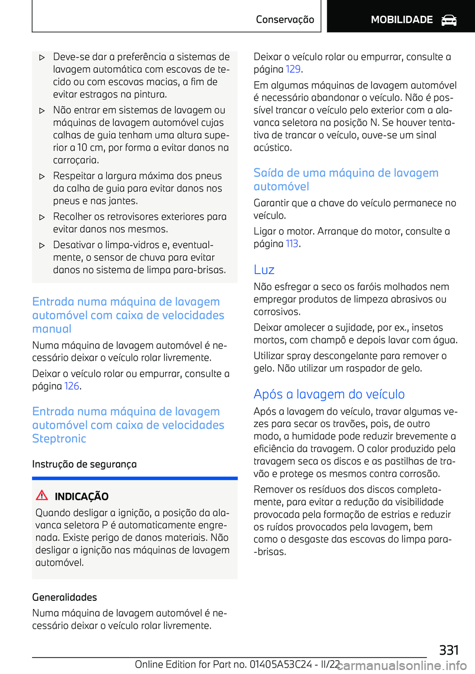 BMW X1 2022  Manual do condutor (in Portuguese) 