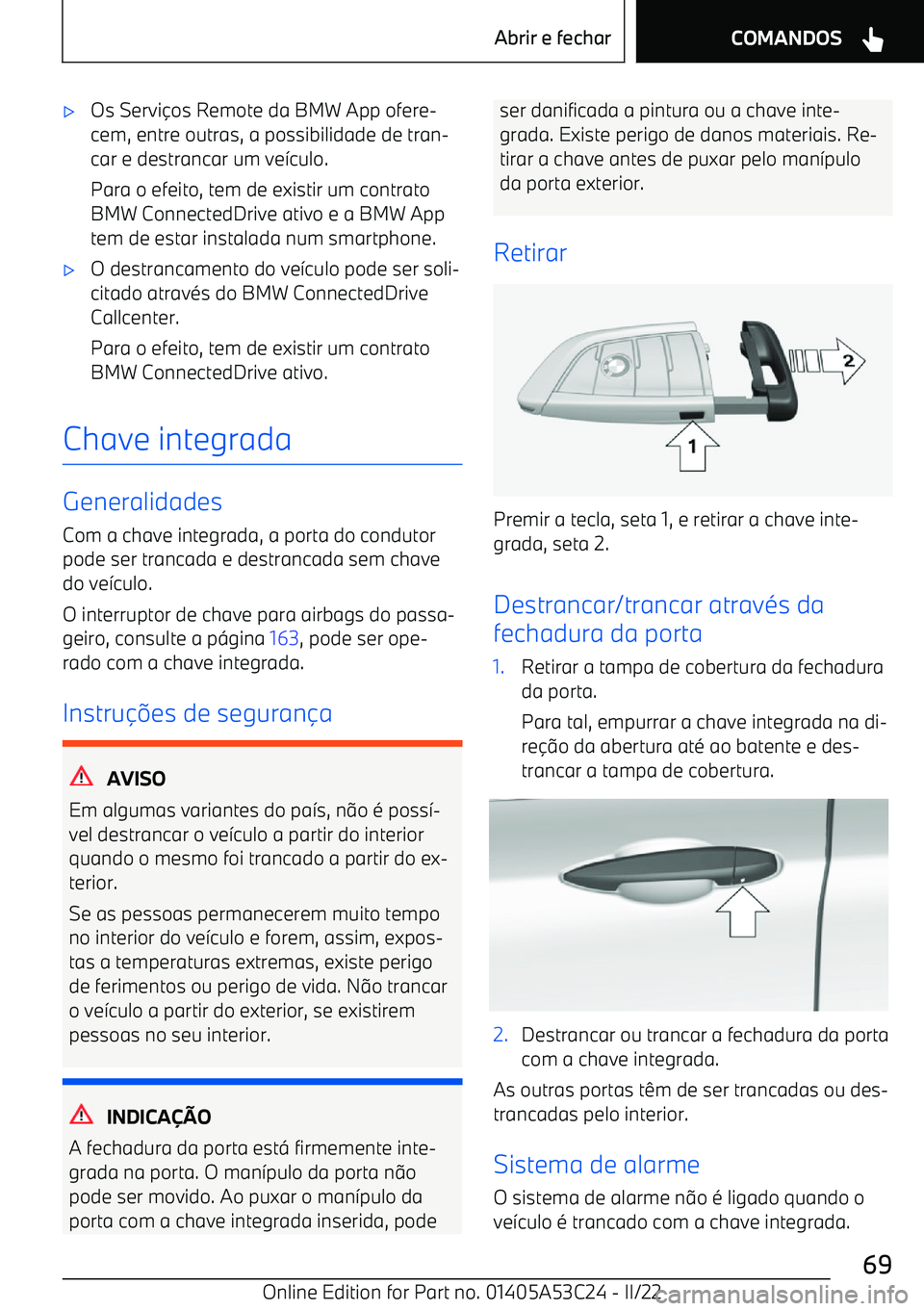 BMW X1 2022  Manual do condutor (in Portuguese) 