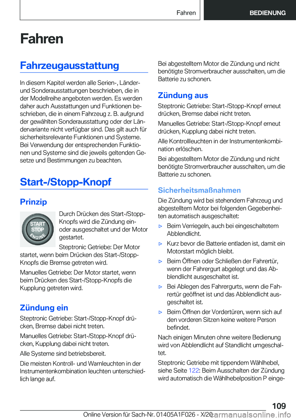 BMW X1 2021  Betriebsanleitungen (in German) �F�a�h�r�e�n�F�a�h�r�z�e�u�g�a�u�s�s�t�a�t�t�u�n�g
�I�n��d�i�e�s�e�m��K�a�p�i�t�e�l��w�e�r�d�e�n��a�l�l�e��S�e�r�i�e�n�-�,��L�