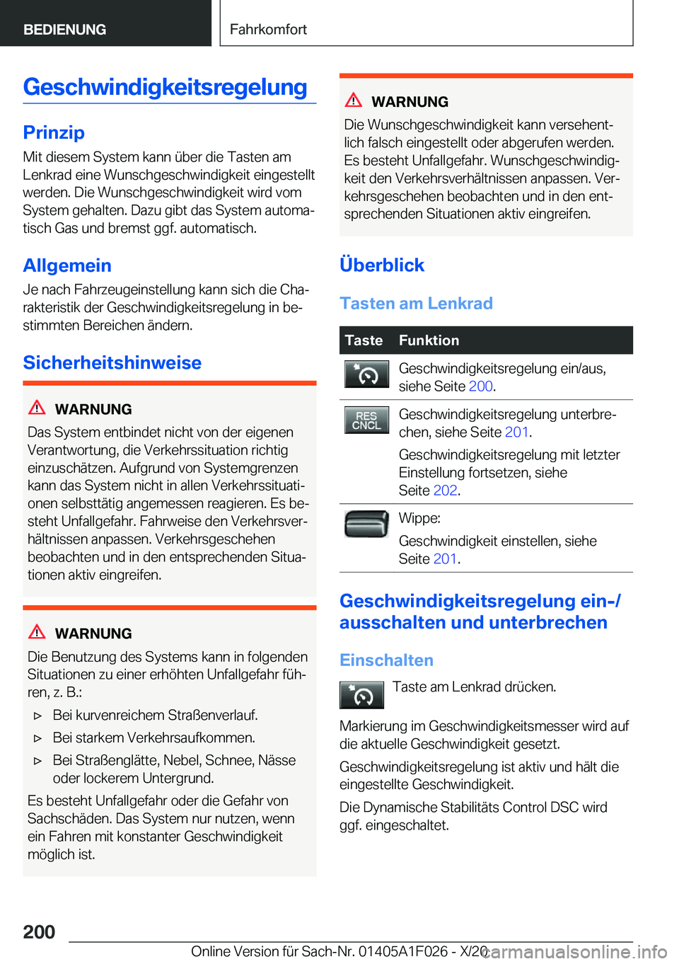 BMW X1 2021  Betriebsanleitungen (in German) �G�e�s�c�h�w�i�n�d�i�g�k�e�i�t�s�r�e�g�e�l�u�n�g
�P�r�i�n�z�i�p
�M�i�t��d�i�e�s�e�m��S�y�s�t�e�m��k�a�n�n��