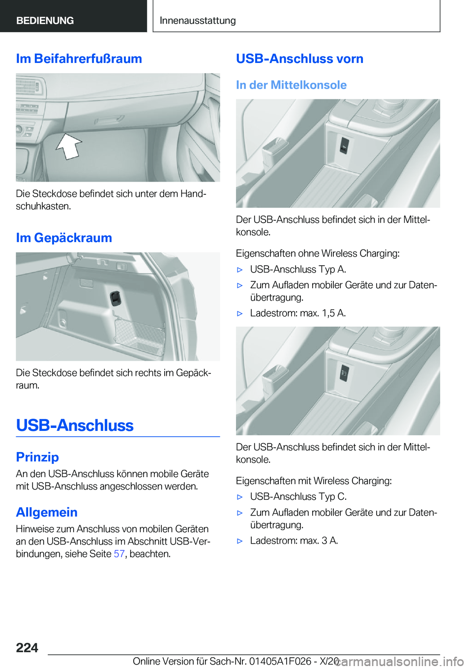 BMW X1 2021  Betriebsanleitungen (in German) �I�m��B�e�i�f�a�h�r�e�r�f�u�