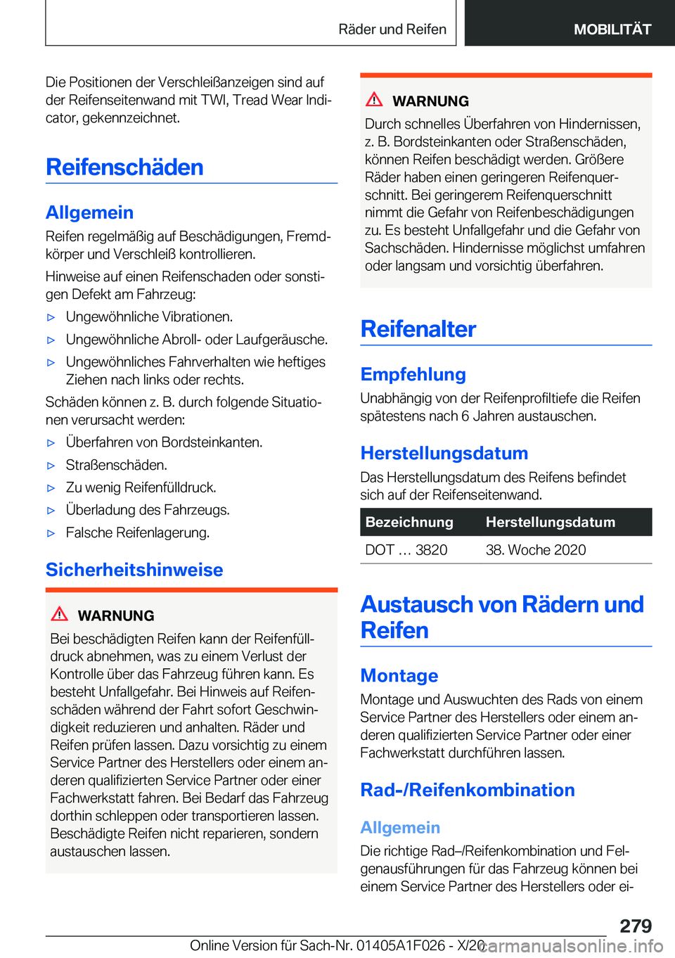 BMW X1 2021  Betriebsanleitungen (in German) �D�i�e��P�o�s�i�t�i�o�n�e�n��d�e�r��V�e�r�s�c�h�l�e�i�
