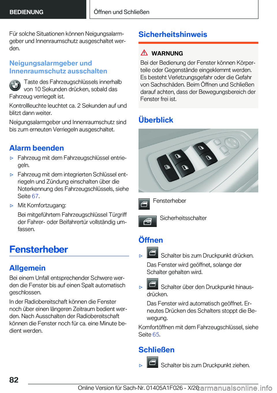 BMW X1 2021  Betriebsanleitungen (in German) �F�