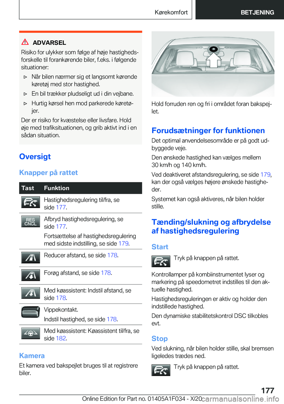 BMW X1 2021  InstruktionsbØger (in Danish) �A�D�V�A�R�S�E�L
�R�i�s�i�k�o��f�o�r��u�l�y�k�k�e�r��s�o�m��f�