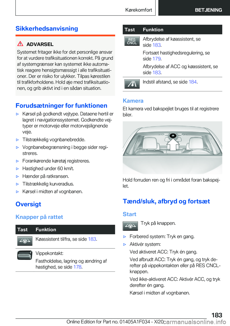 BMW X1 2021  InstruktionsbØger (in Danish) �S�i�k�k�e�r�h�e�d�s�a�n�v�i�s�n�i�n�g
�A�D�V�A�R�S�E�L
�S�y�s�t�e�m�e�t��f�r�i�t�a�g�e�r��i�k�k�e��f�o�r��d�e�t��p�e�r�s�o�n�l�i�g�e��a�n�s�v�a�r �f�o�r��a�t��v�u�r�d�e�r�e��t�r�a�f�i�k�s�i�