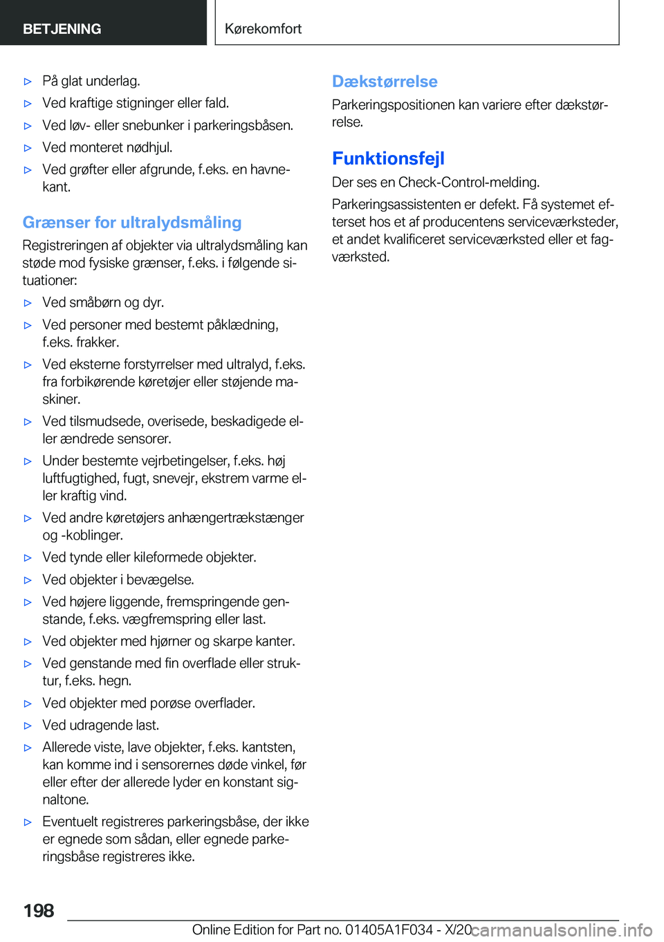 BMW X1 2021  InstruktionsbØger (in Danish) 'x�P�å��g�l�a�t��u�n�d�e�r�l�a�g�.'x�V�e�d��k�r�a�f�t�i�g�e��s�t�i�g�n�i�n�g�e�r��e�l�l�e�r��f�a�l�d�.'x�V�e�d��l�