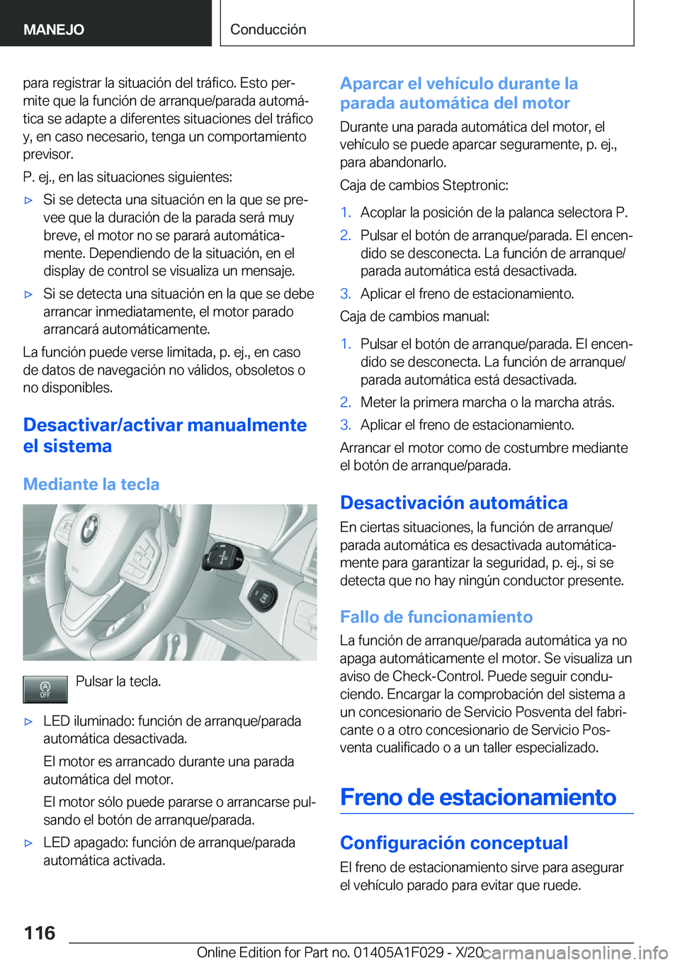 BMW X1 2021  Manuales de Empleo (in Spanish) �p�a�r�a��r�e�g�i�s�t�r�a�r��l�a��s�i�t�u�a�c�i�