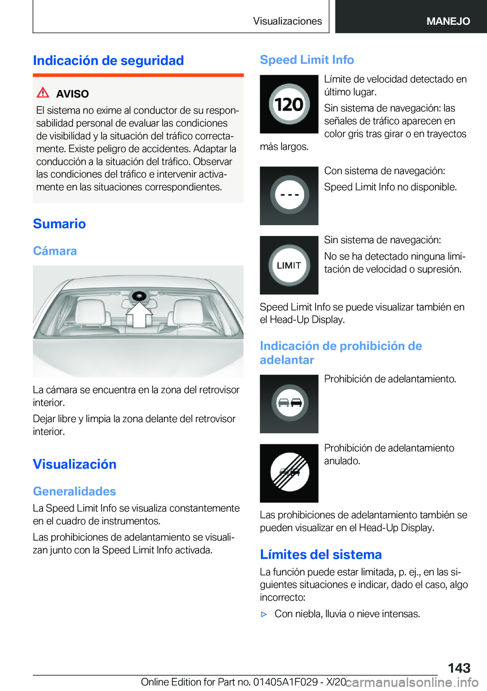 BMW X1 2021  Manuales de Empleo (in Spanish) �I�n�d�i�c�a�c�i�