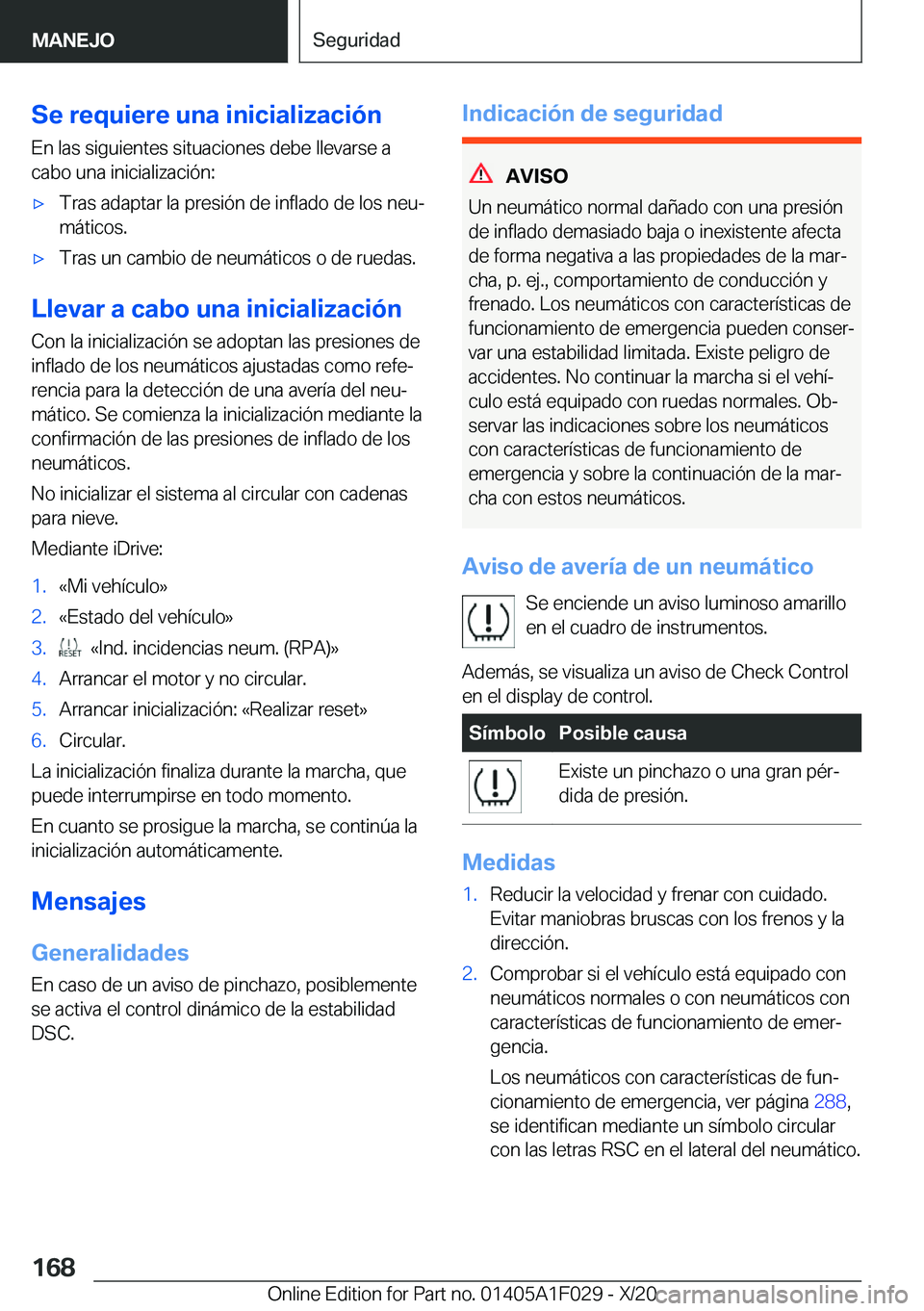 BMW X1 2021  Manuales de Empleo (in Spanish) �S�e��r�e�q�u�i�e�r�e��u�n�a��i�n�i�c�i�a�l�i�z�a�c�i�