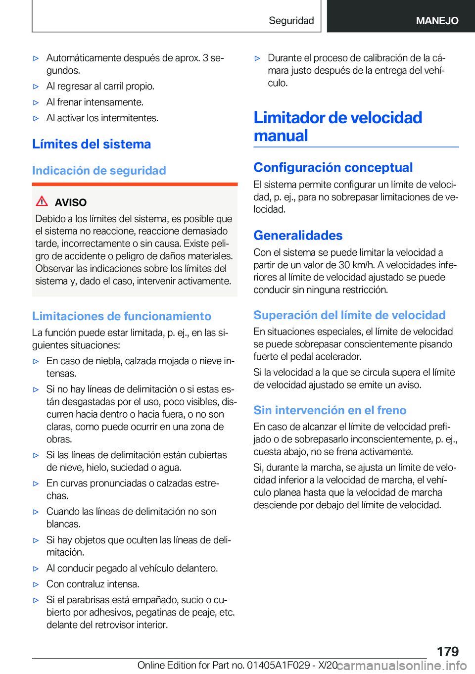 BMW X1 2021  Manuales de Empleo (in Spanish) x�A�u�t�o�m�