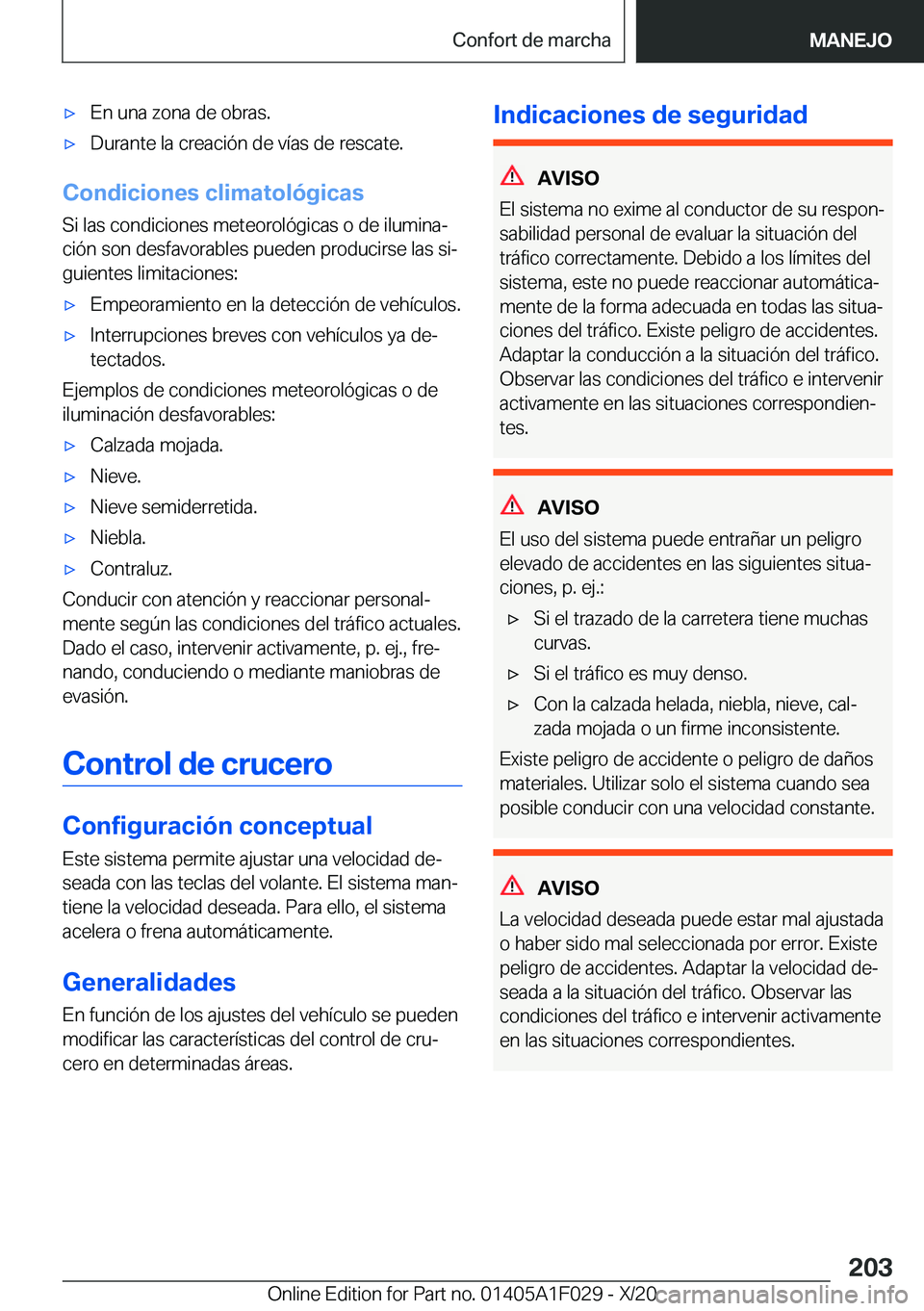 BMW X1 2021  Manuales de Empleo (in Spanish) x�E�n��u�n�a��z�o�n�a��d�e��o�b�r�a�s�.x�D�u�r�a�n�t�e��l�a��c�r�e�a�c�i�