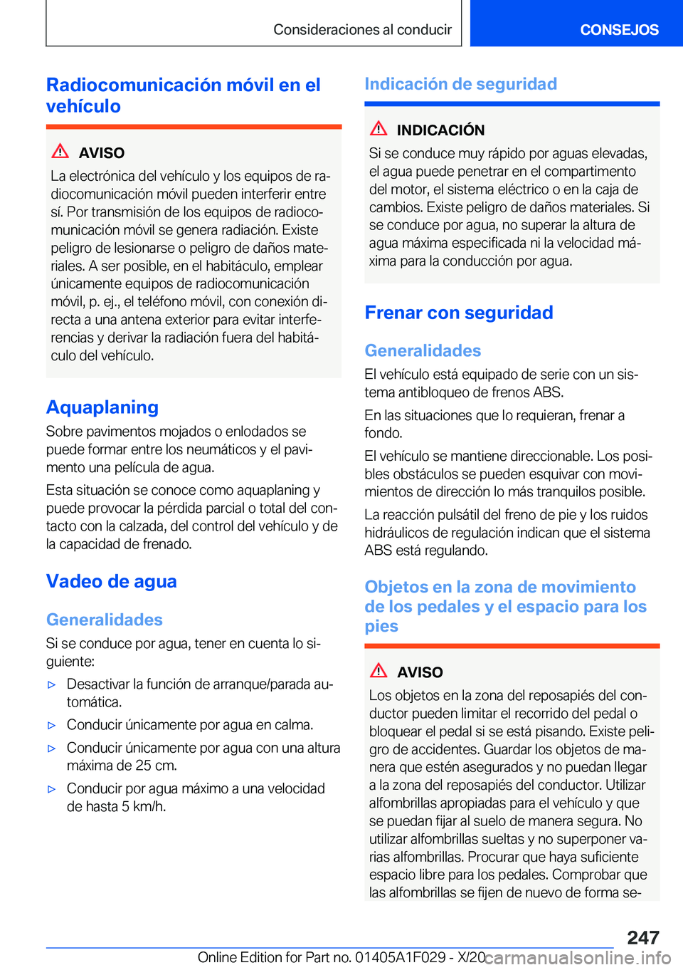 BMW X1 2021  Manuales de Empleo (in Spanish) �R�a�d�i�o�c�o�m�u�n�i�c�a�c�i�