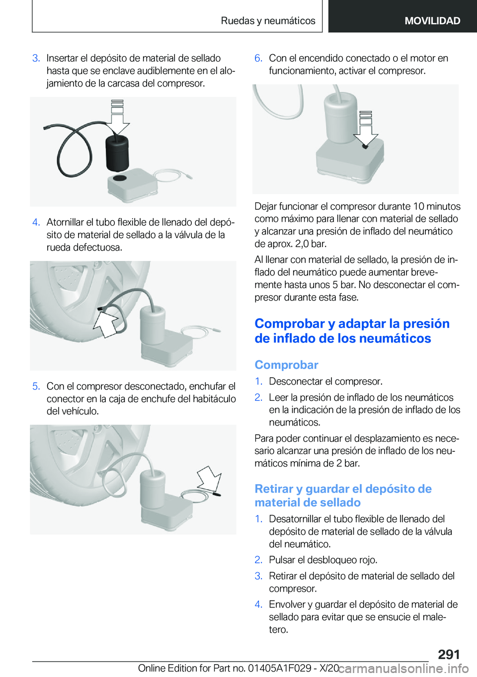 BMW X1 2021  Manuales de Empleo (in Spanish) �3�.�I�n�s�e�r�t�a�r��e�l��d�e�p�
