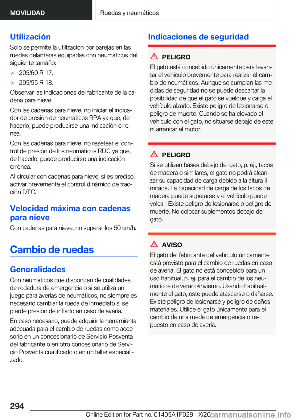 BMW X1 2021  Manuales de Empleo (in Spanish) �U�t�i�l�i�z�a�c�i�