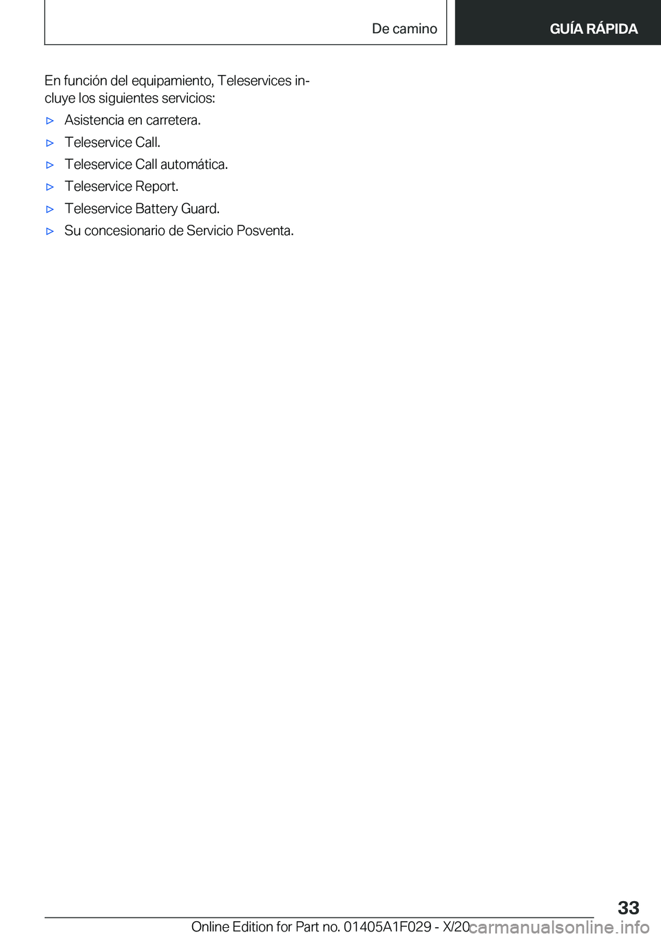 BMW X1 2021  Manuales de Empleo (in Spanish) �E�n��f�u�n�c�i�