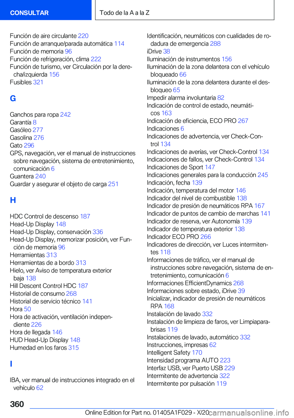BMW X1 2021  Manuales de Empleo (in Spanish) �F�u�n�c�i�
