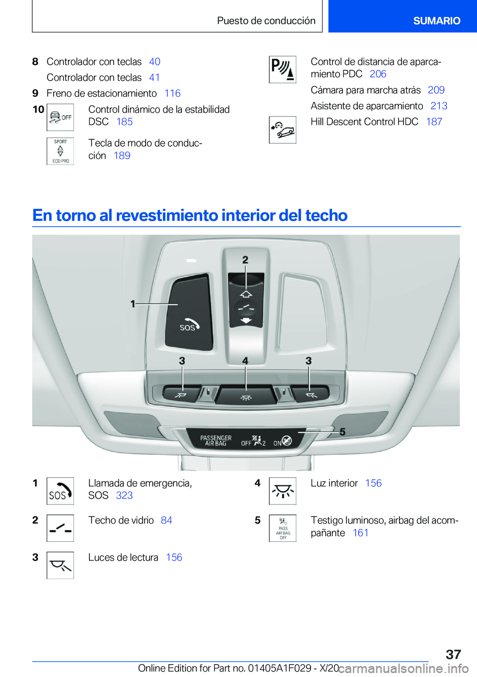 BMW X1 2021  Manuales de Empleo (in Spanish) �8�C�o�n�t�r�o�l�a�d�o�r��c�o�n��t�e�c�l�a�s\_�4�0
�C�o�n�t�r�o�l�a�d�o�r��c�o�n��t�e�c�l�a�s\_ �4�1�9�F�r�e�n�o��d�e��e�s�t�a�c�i�o�n�a�m�i�e�n�t�o\_ �1�1�6�1�0�C�o�n�t�r�o�l��d�i�n�