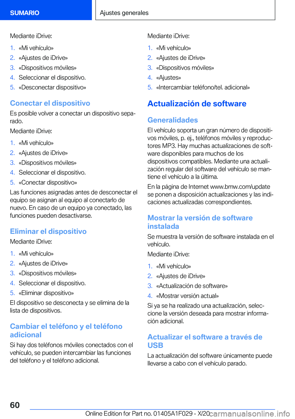 BMW X1 2021  Manuales de Empleo (in Spanish) �M�e�d�i�a�n�t�e��i�D�r�i�v�e�:�1�.�«�M�i��v�e�h�