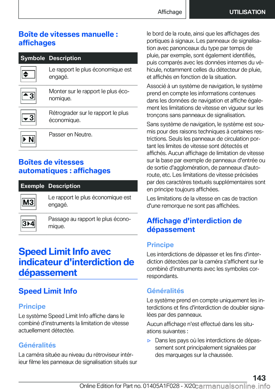 BMW X1 2021  Notices Demploi (in French) �B�o�
