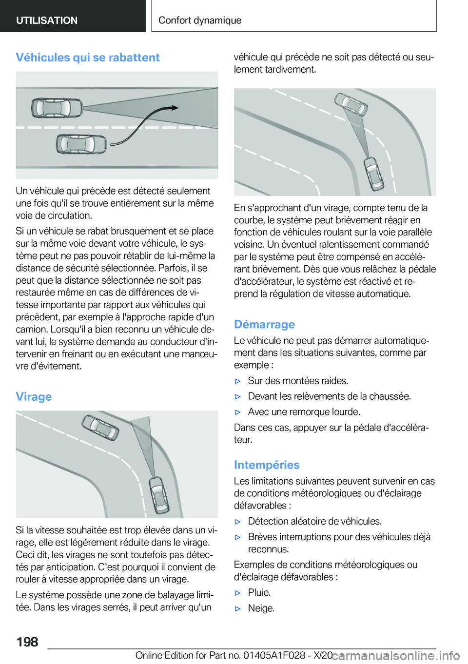 BMW X1 2021  Notices Demploi (in French) �V�é�h�i�c�u�l�e�s��q�u�i��s�e��r�a�b�a�t�t�e�n�t
�U�n��v�é�h�i�c�u�l�e��q�u�i��p�r�é�c�è�d�e��e�s�t��d�é�t�e�c�t�é��s�e�u�l�e�m�e�n�t
�u�n�e��f�o�i�s��q�u�'�i�l��s�e��t�r�o�u�v