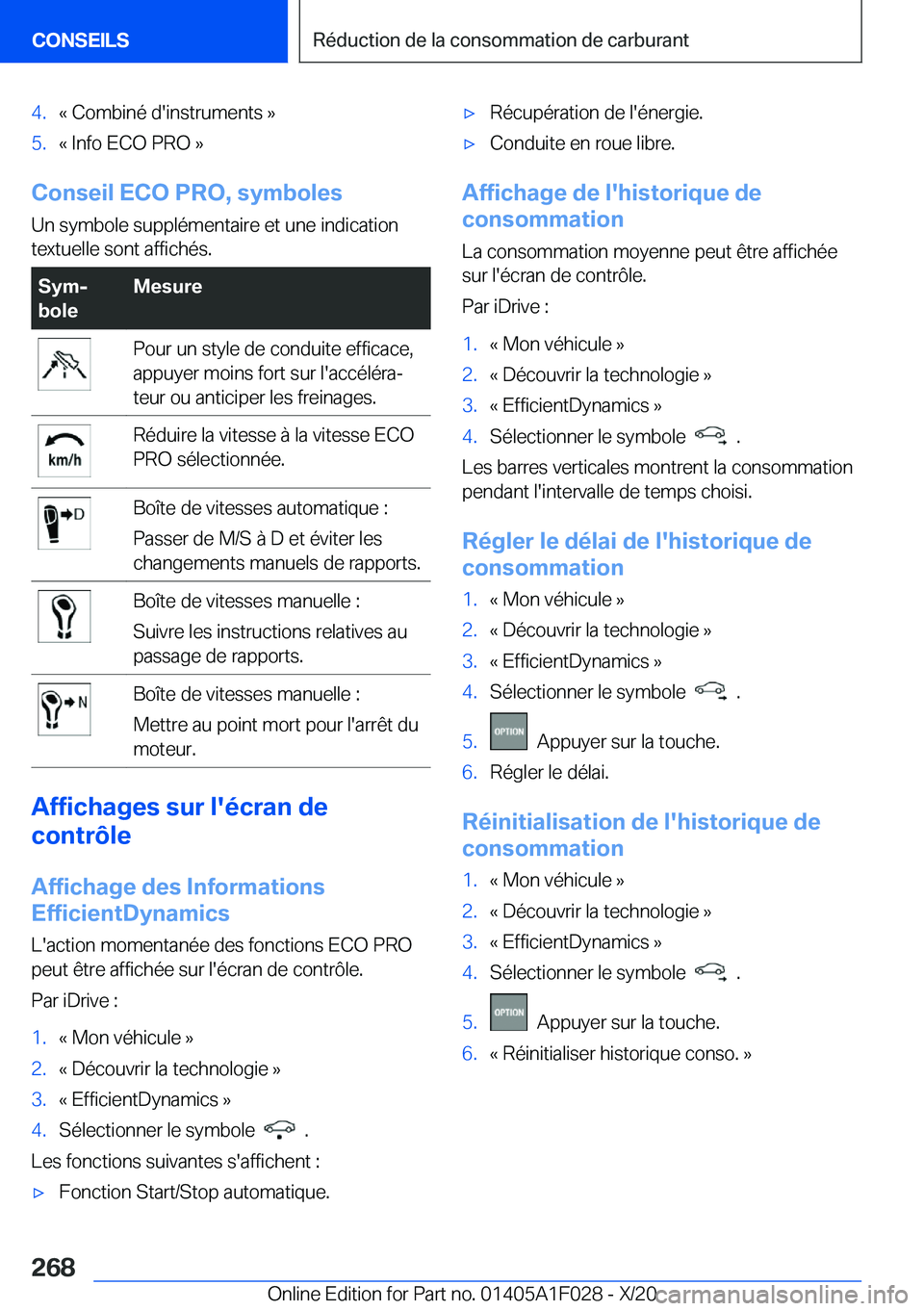 BMW X1 2021  Notices Demploi (in French) �4�.�k��C�o�m�b�i�n�é��d�'�i�n�s�t�r�u�m�e�n�t�s��{�5�.�k��I�n�f�o��E�C�O��P�R�O��{
�C�o�n�s�e�i�l��E�C�O��P�R�O�,��s�y�m�b�o�l�e�s
�U�n��s�y�m�b�o�l�e��s�u�p�p�l�é�m�e�n�t�a�i�r�e�