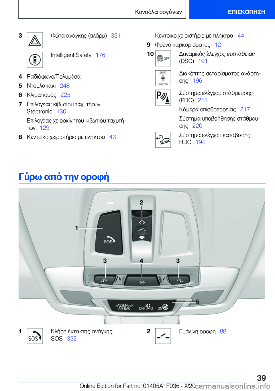 BMW X1 2021  ΟΔΗΓΌΣ ΧΡΉΣΗΣ (in Greek) �3hqgs�s`nu]ye��(s^nd_�)\_�3�3�1�I�n�t�e�l�l�i�g�e�n�t��S�a�f�e�t�y\_�1�7�6�4dsv\oil`b�/cb^h_ofs�5Agbh^scn]\\_�2�4�8�6>^\_sg\f_oe\_ �2�