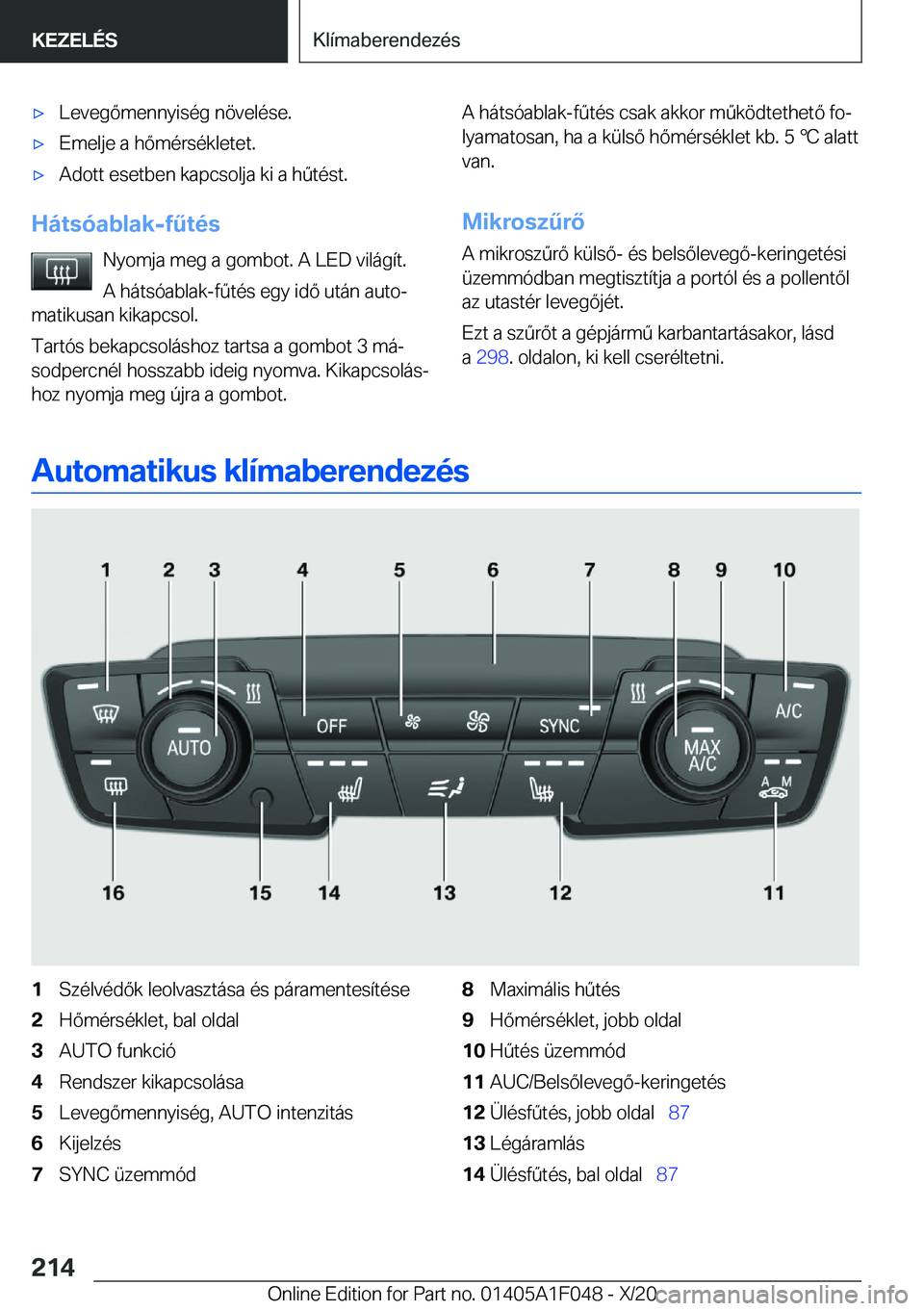 BMW X1 2021  Kezelési útmutató (in Hungarian) x�L�e�v�e�g�