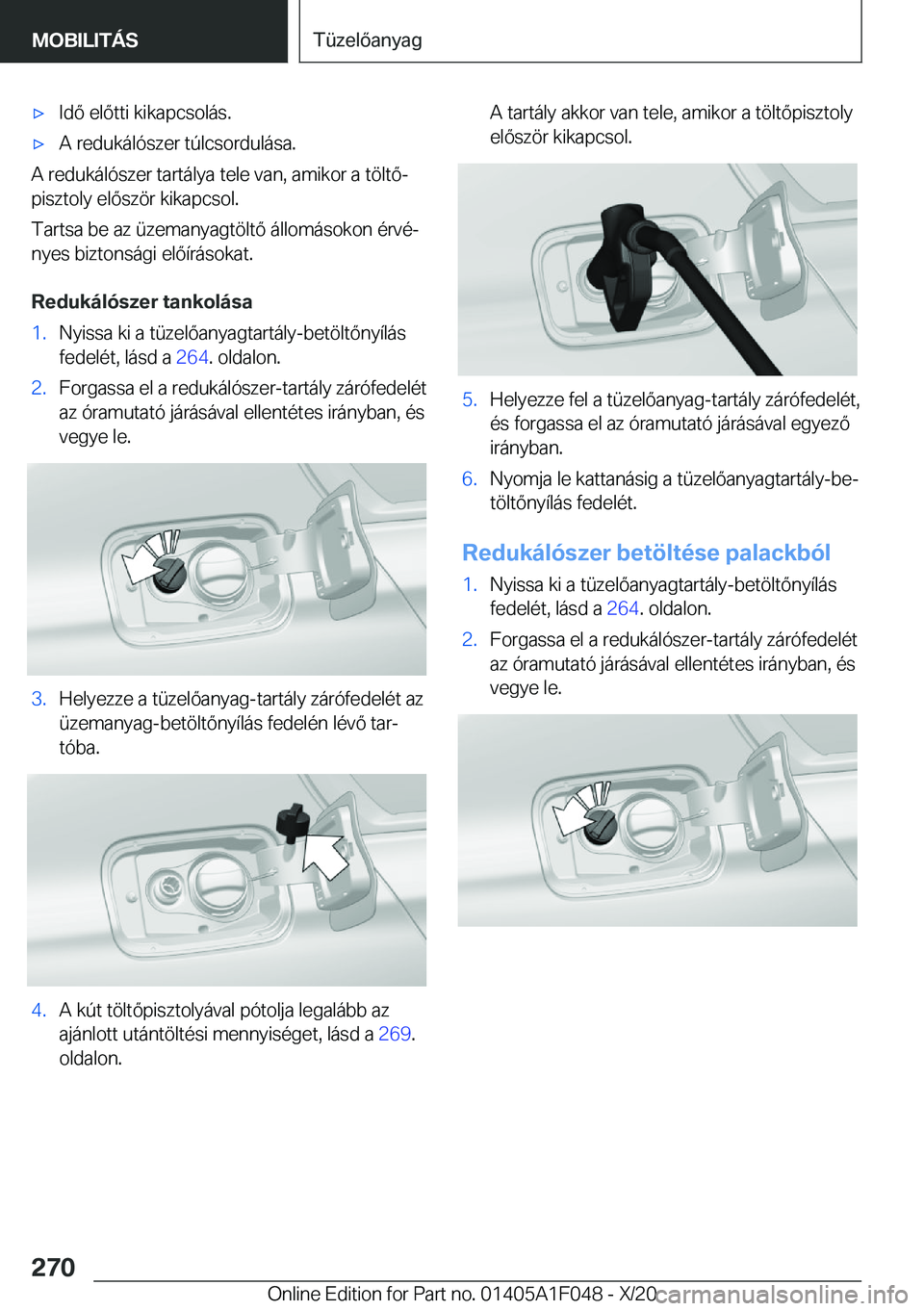 BMW X1 2021  Kezelési útmutató (in Hungarian) x�I�d�