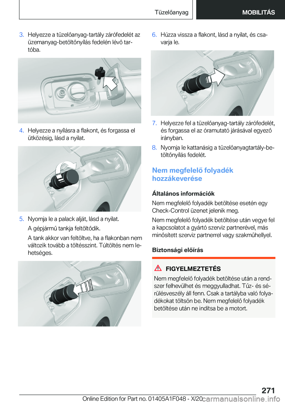 BMW X1 2021  Kezelési útmutató (in Hungarian) �3�.�H�e�l�y�e�z�z�e��a��t�