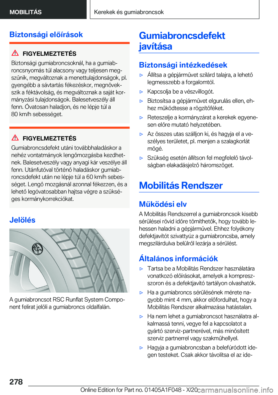 BMW X1 2021  Kezelési útmutató (in Hungarian) �B�i�z�t�o�n�s�